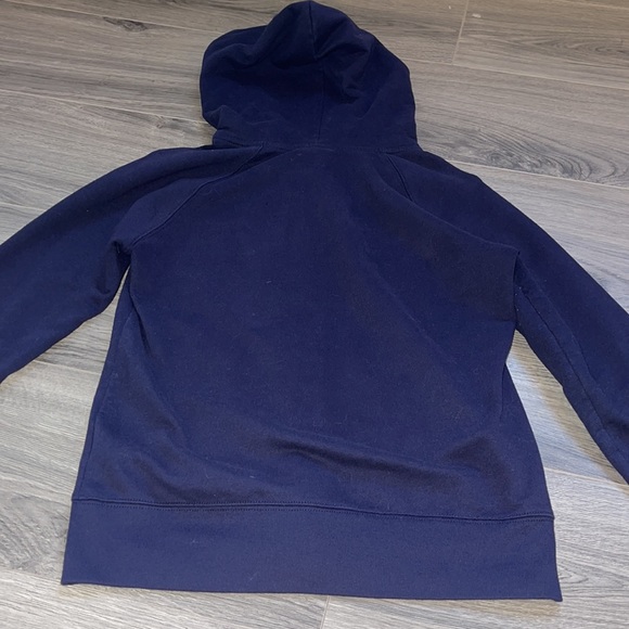 Small navy blue GAP zip up hoodie sweatshirt - Picture 7 of 12